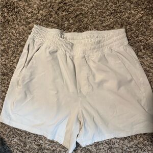 lululemon athletica Men's Pace Breaker Linerless Short 5” in light cream